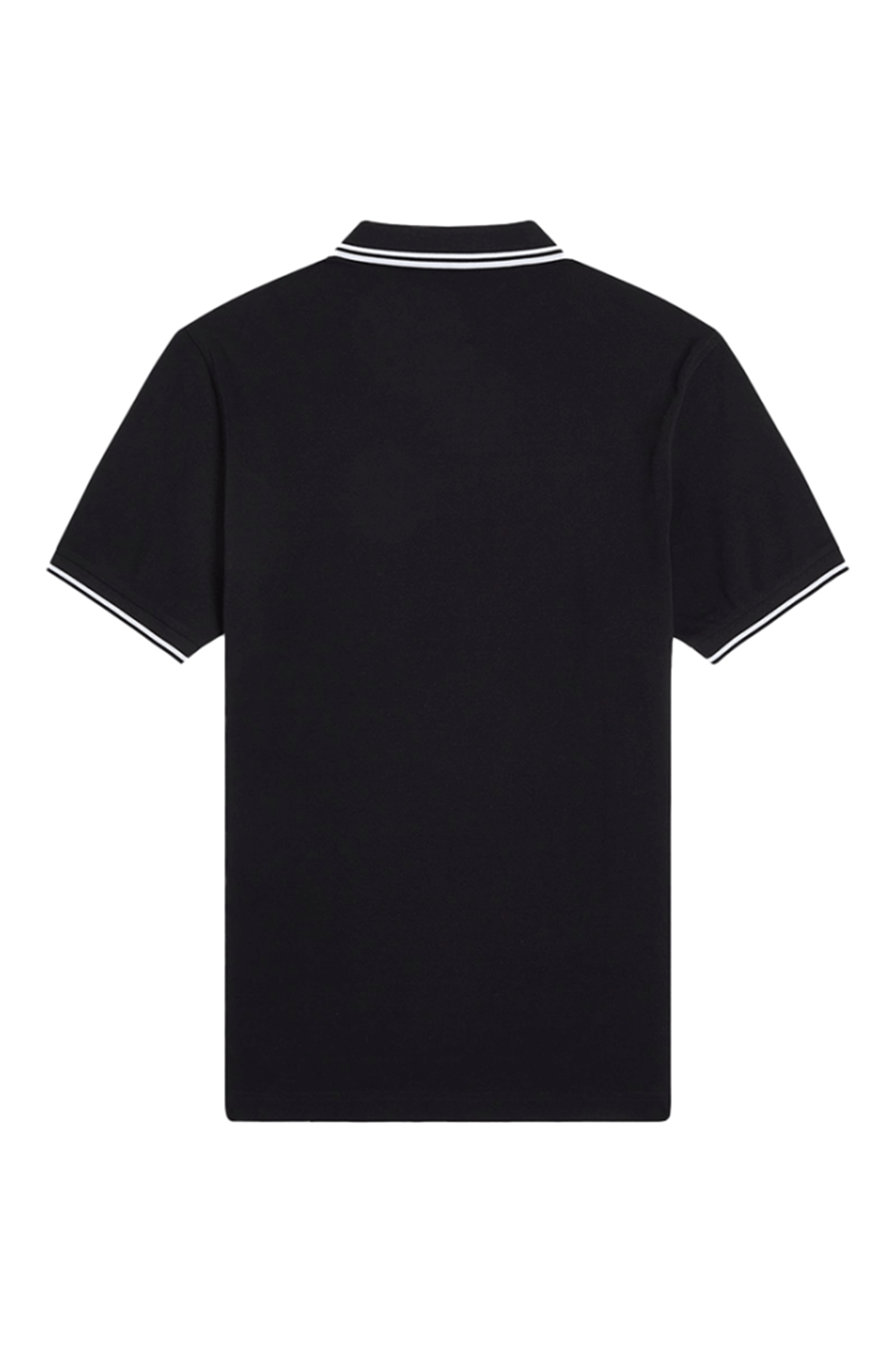 Fred Perry Twin Tipped Shirt Black White Men - FRED PERRY